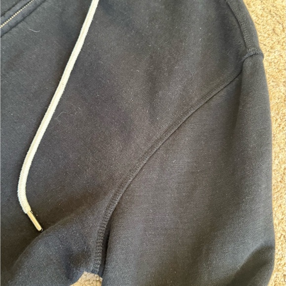 Rag and Bone Men's Black Zip-Up Hoodie, Black size Large - Picture 7 of 15